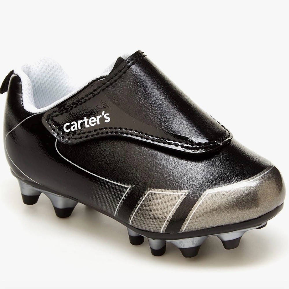 Carter's Black and Silver Kids Sneakers